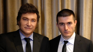 Javier Milei con Lex Fridman