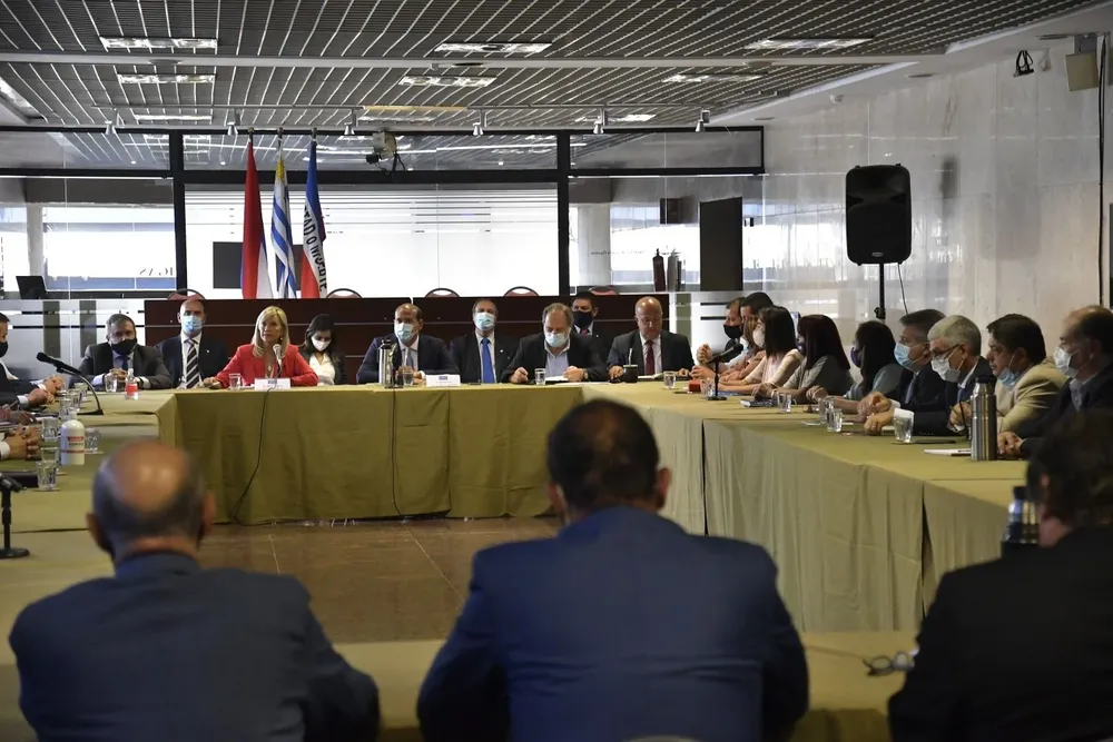 Reunión de la coalición de partidos en el gobierno