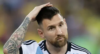 El enojo de Messi
