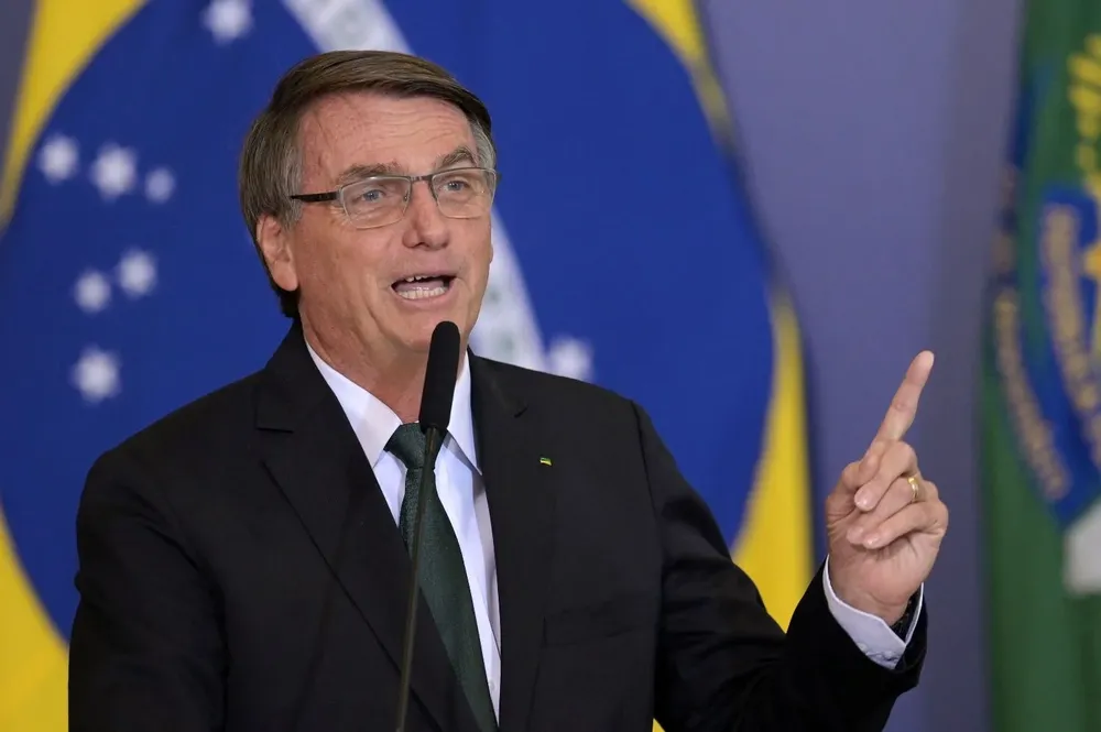 Jair Bolsonaro, presidente de Brasil