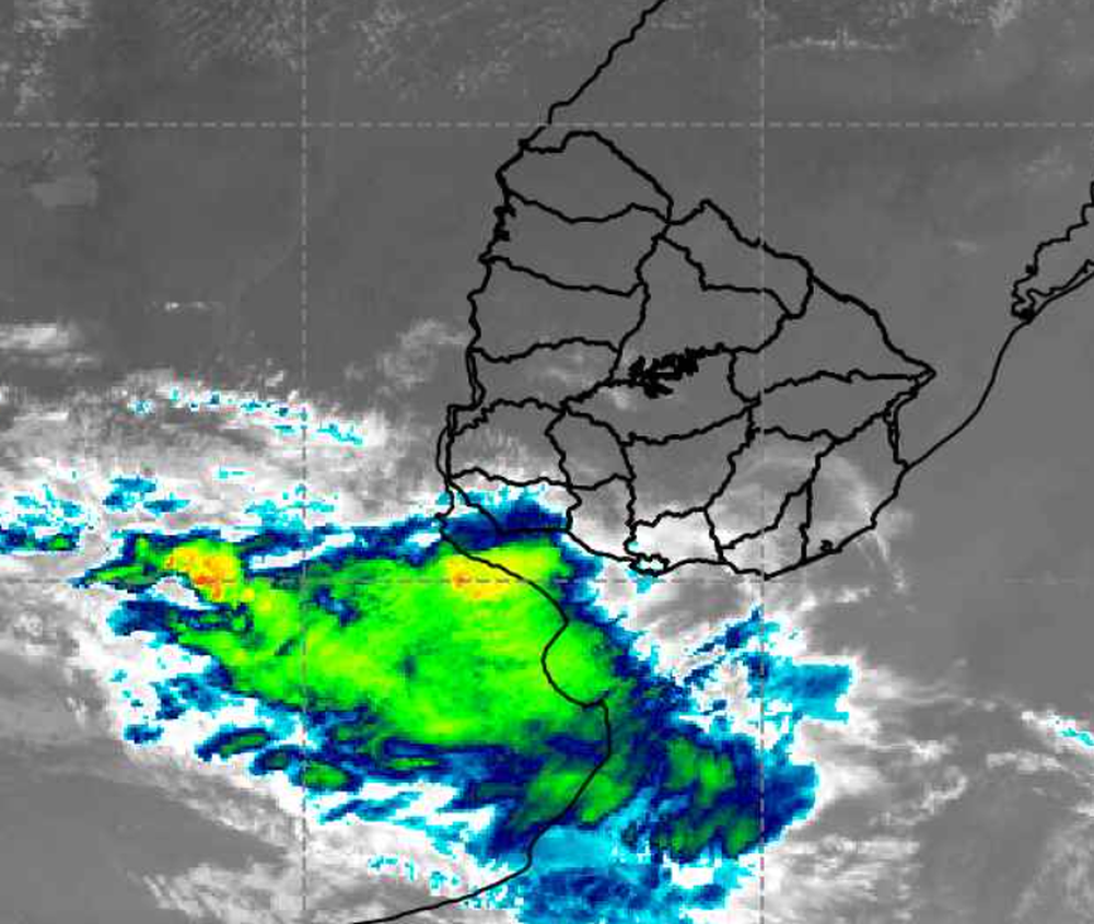 Imagen satelital de Inumet