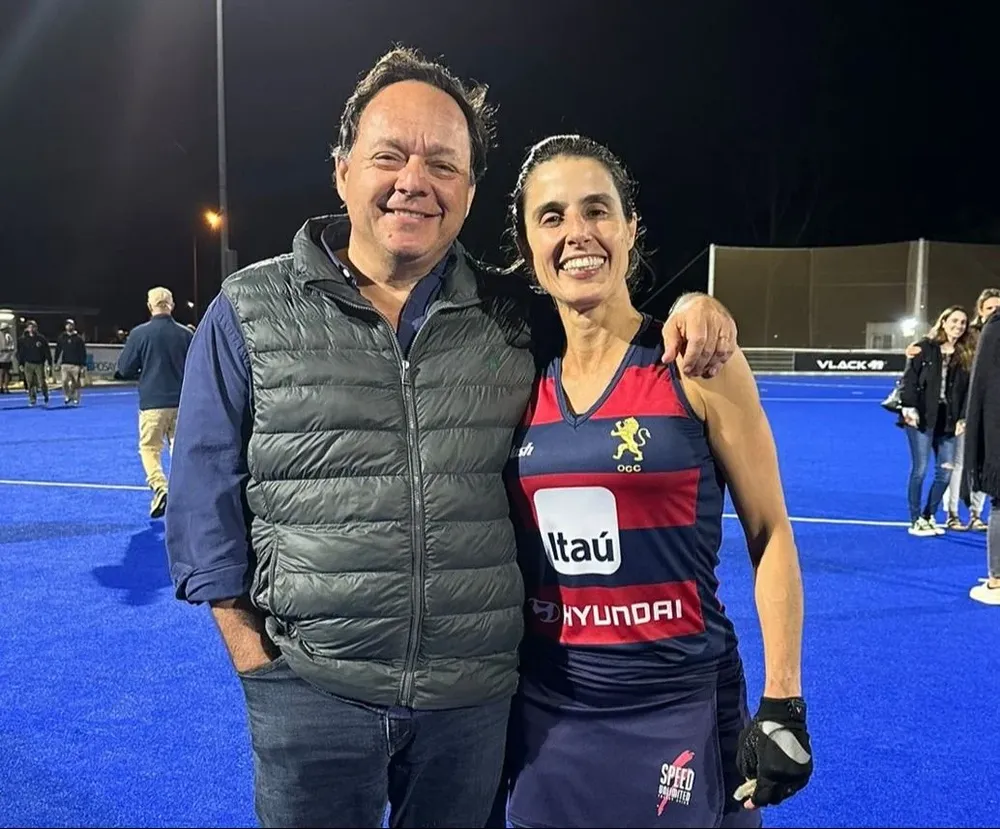 Pancho con su esposa