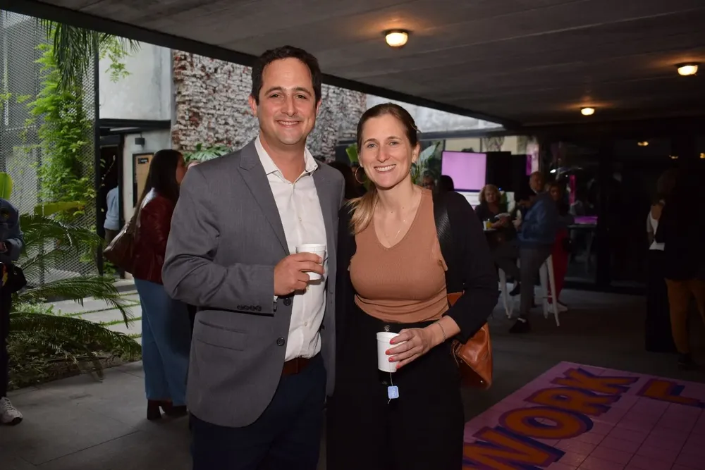 Gonzalo Giambruno y Leticia Caffaro