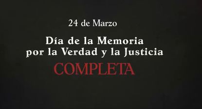 El video del Gobierno, contando la historia completa.