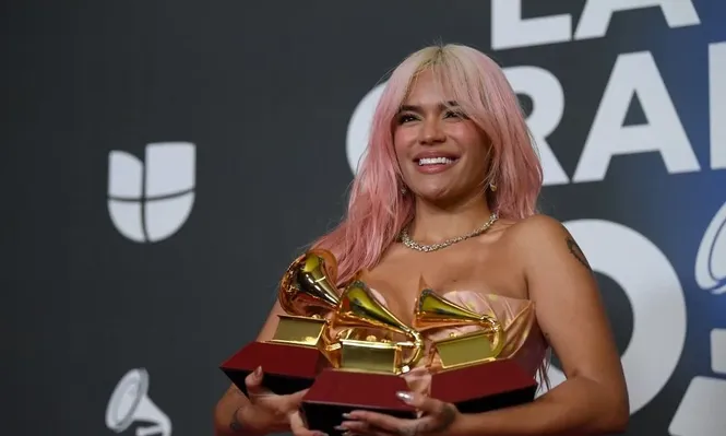 Karol G en los Grammy 2023