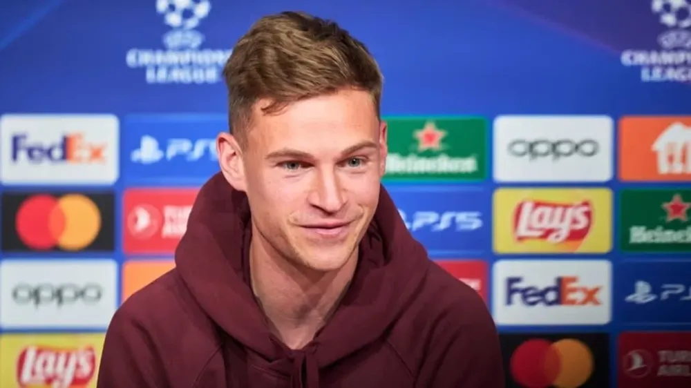 Kimmich en rueda de prensa.