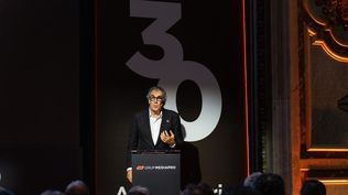 Tatxo Benet, presidente de Mediapro durante la celebración de los 30 años de la compañía en Madrid.
