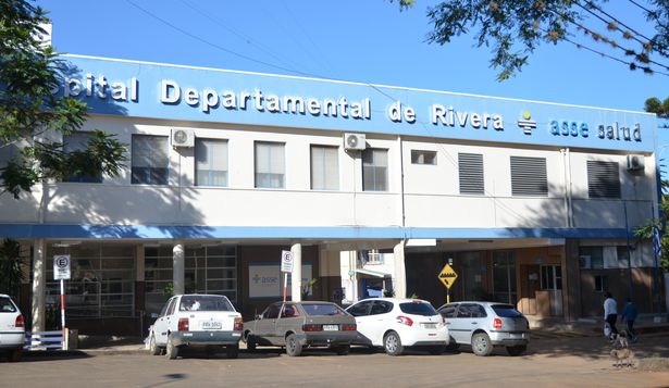 La niña fue hospitalizada en el Hospital Departamental de Rivera