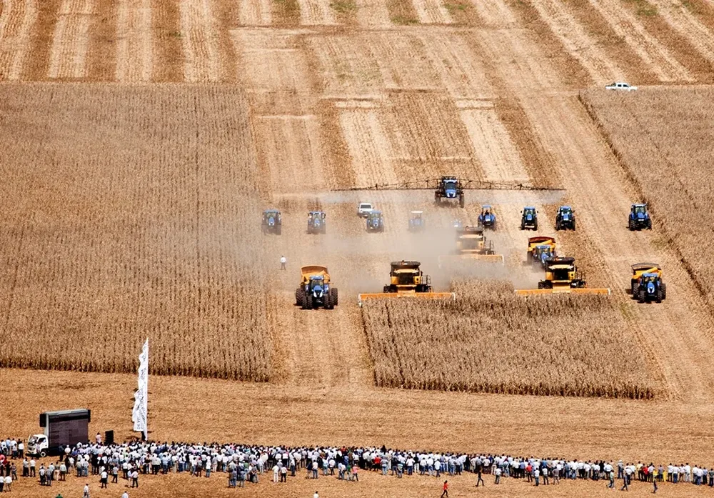 Se podrá observar en funcionamiento toda la gama de productos New Holland