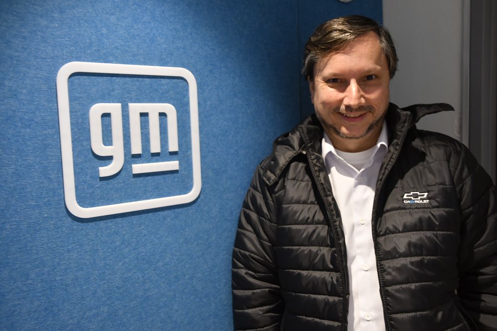 Claudio D’Agostini, gerente general de General Motors en Uruguay