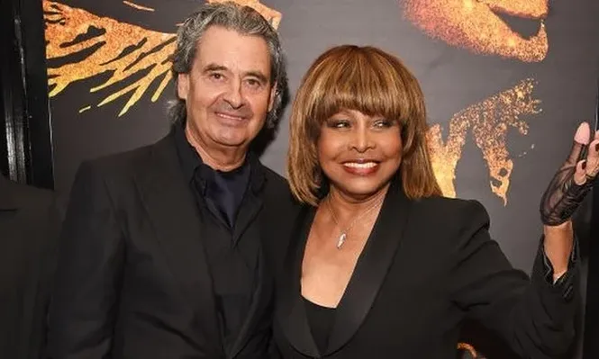 Tina Turner y Erwin Bach en una imagen de 2018
