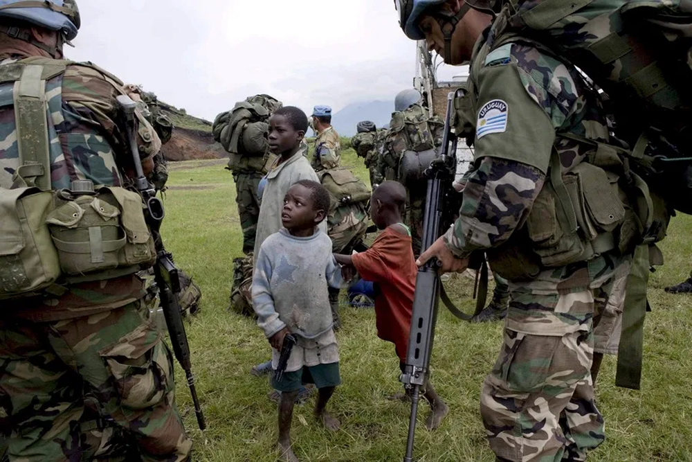 Soldados uruguayos en la misi&oacute;n de paz de la ONU en la Rep&uacute;blica Democr&aacute;tica del Congo