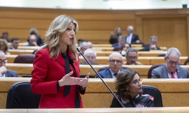La vicepresidenta segunda y ministra de Trabajo, Yolanda Díaz.