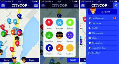 CityCop: aplicación para denunciar delitos