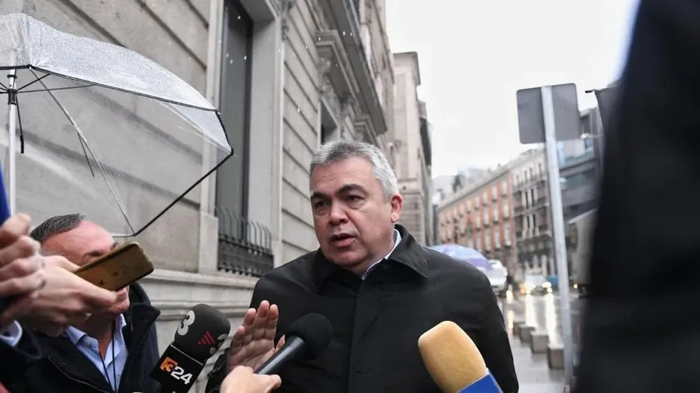 El secretario de Organización del PSOE, Santos Cerdán.