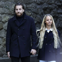 Jean y Giulia Sarkozy. Jean y Giulia Sarkozy.