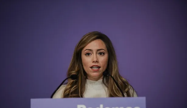 La secretaria de Acción Institucional de Podemos, María Teresa Pérez (Archivo)