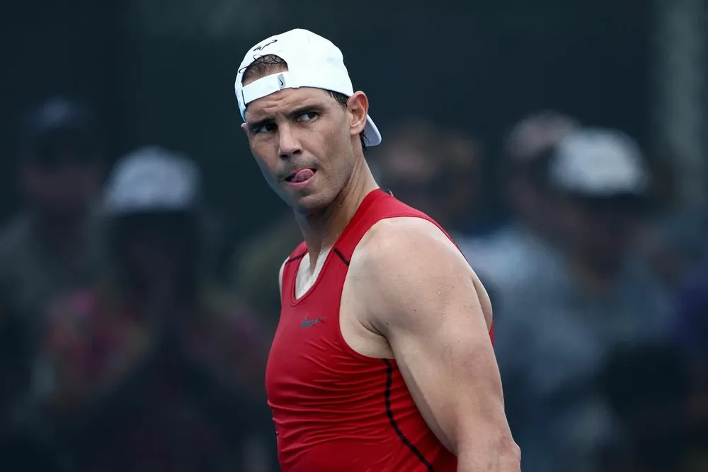 Rafael Nadal prepara su debut en Roma.