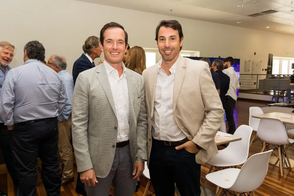 Geoffrey Fitche y Juan Manuel Parada