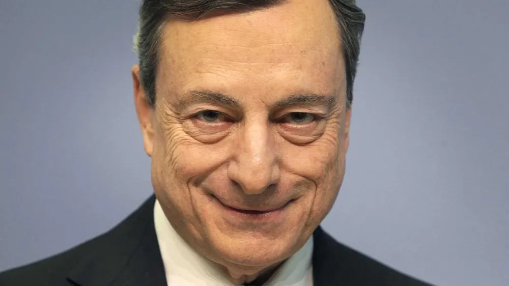 Mario Draghi, el gran banquero italiano.
