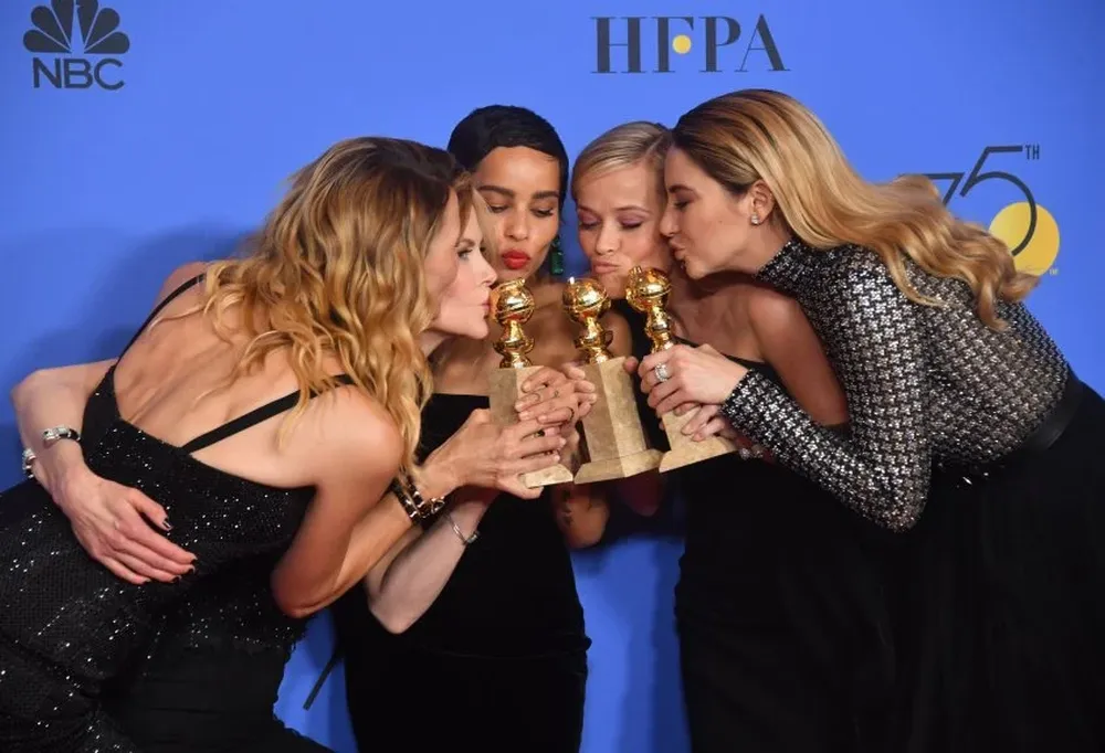 El elenco de Big Little Lies, después de su noche ganadora