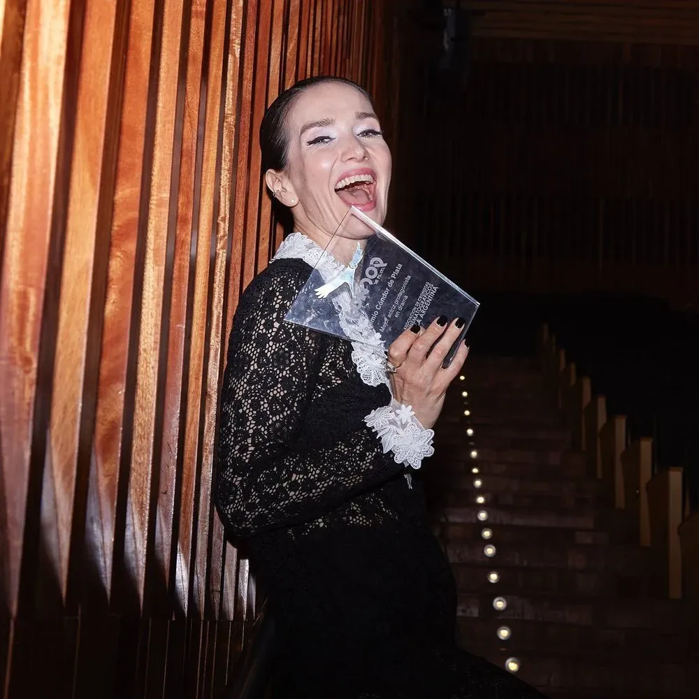 Natalia Oreiro en los Premios Cóndor