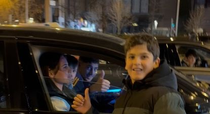 El tremendo gesto de Fede Valverde y Mina Bonino