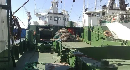 Motín en barco pesquero