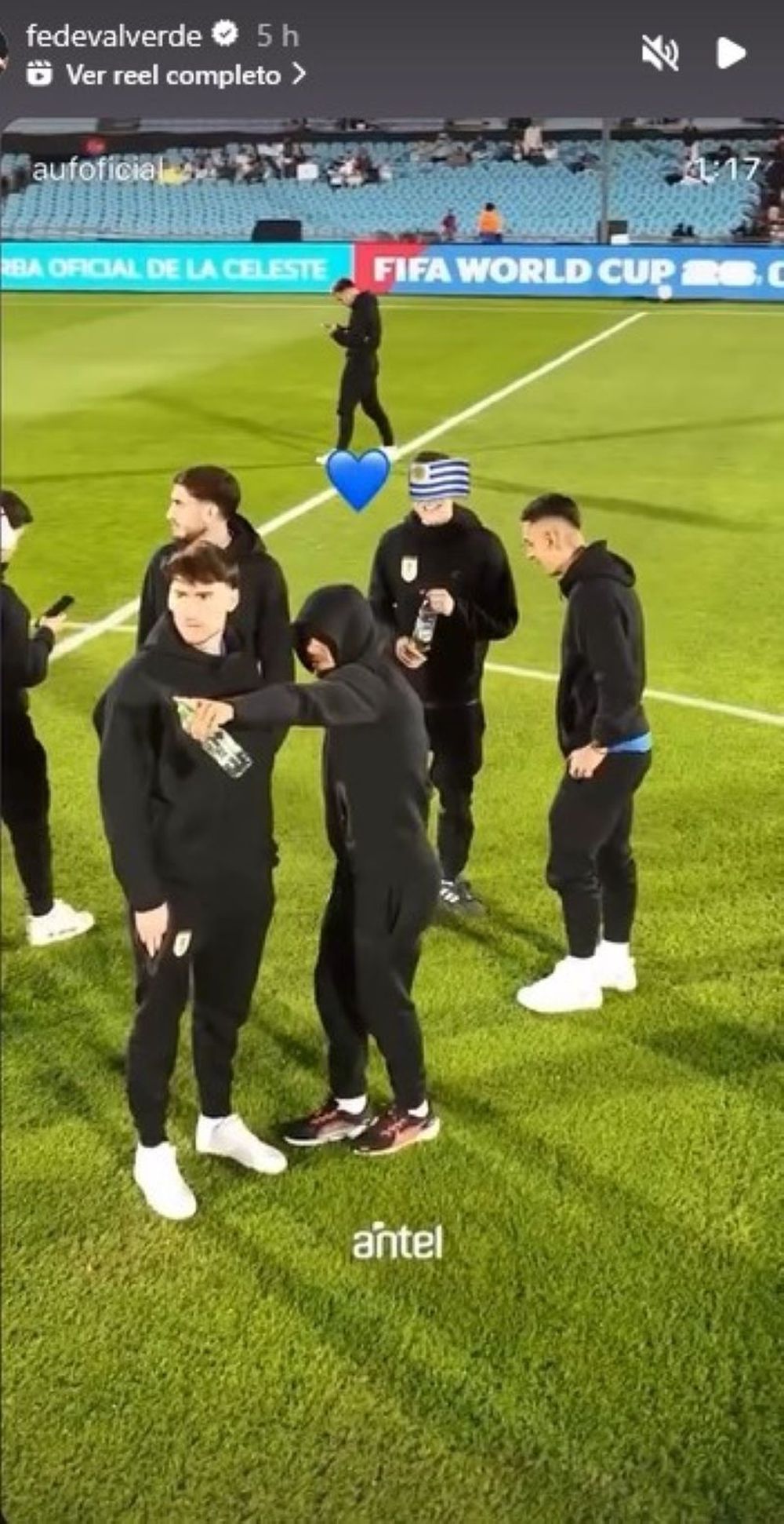 El posteo a la distancia de Federico Valverde por el triunfo de Uruguay ante Venezuela por Eliminatorias El posteo a la distancia de Federico Valverde por el triunfo de Uruguay ante Venezuela por Eliminatorias