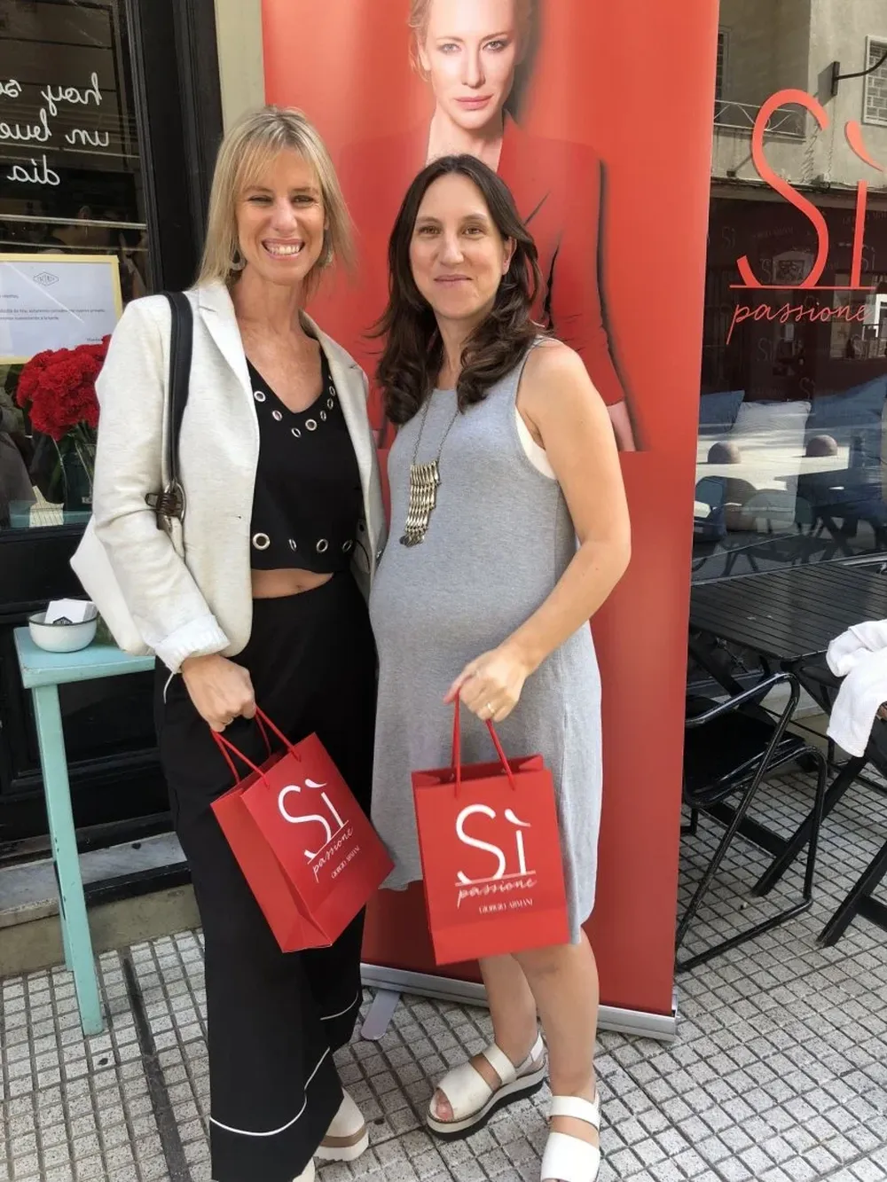 Mariana Blengio y María Noel Álvarez