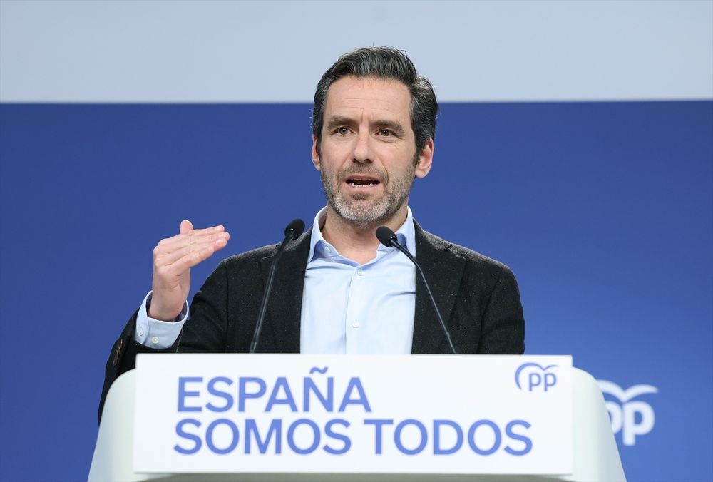El portavoz del Partido Popular, Borja Sémper. EUROPA PRESS
