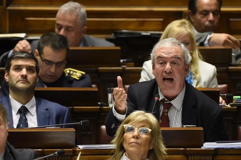 Heber en la interpelación de este miércoles