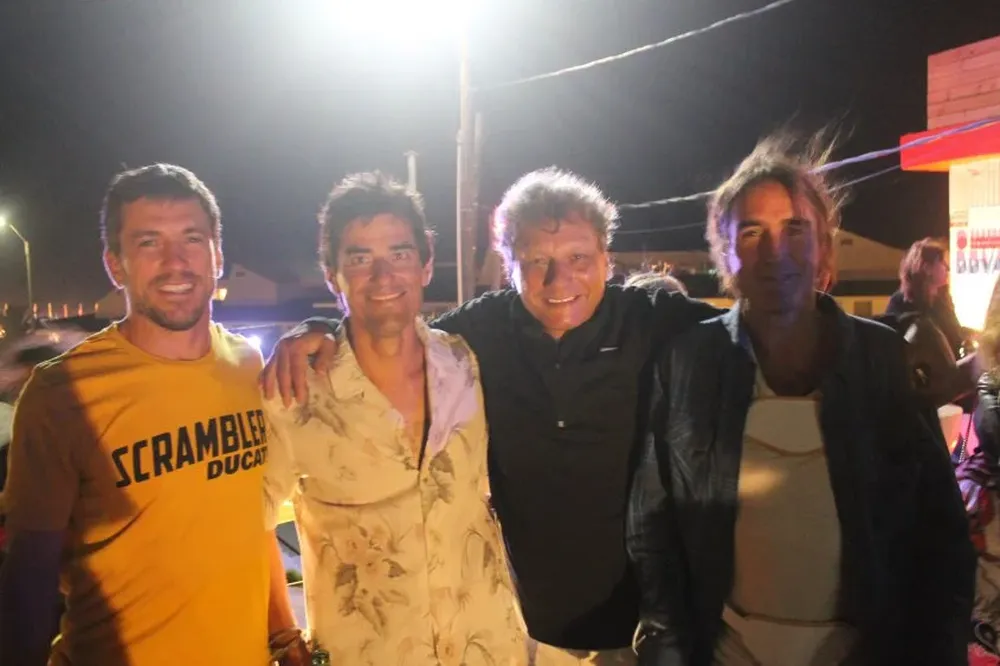 Jerónimo Silvariño, Mateo Deambrosis, Alberto Kesman y Daniel Puig