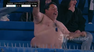 Gastón Zetune, el hincha de Plaza Colonia