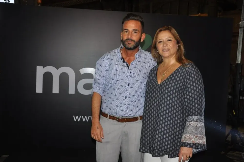 Marco Calache y María Elisa Arean