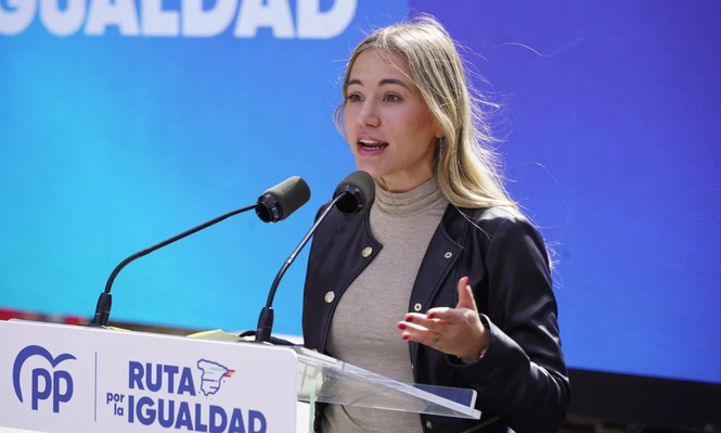 Noelia Núñez, vicesecretaria nacional de Movilización y Reto Digital en el Comité Ejecutivo Nacional del PP.