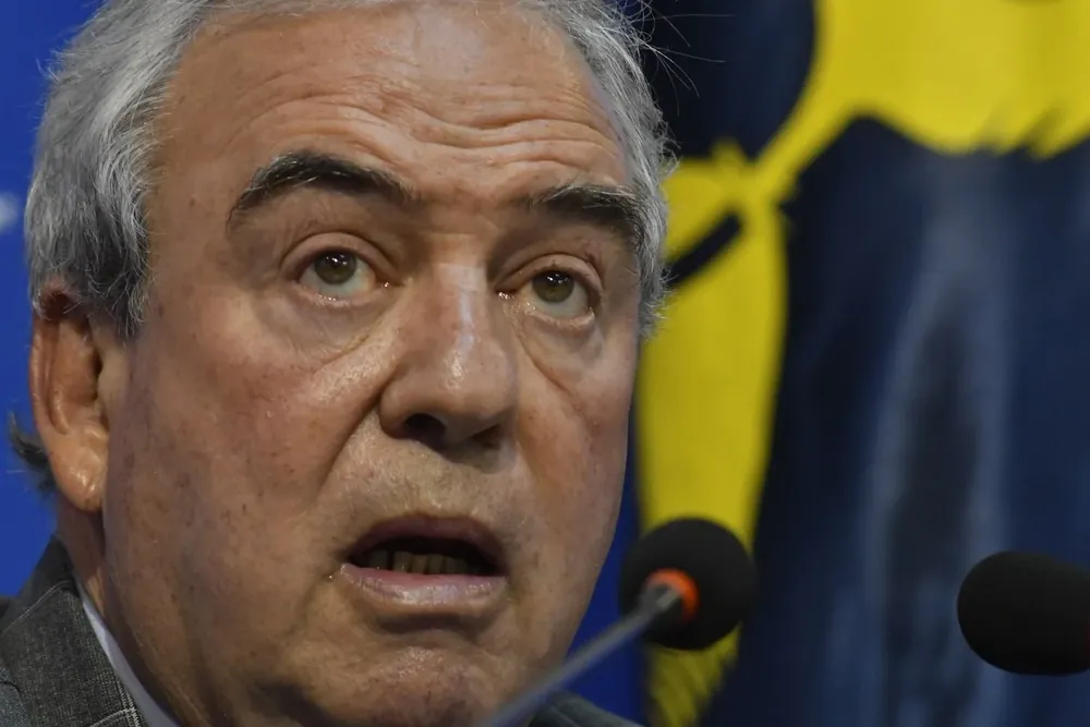 El ministro del Interior, Luis Alberto Heber