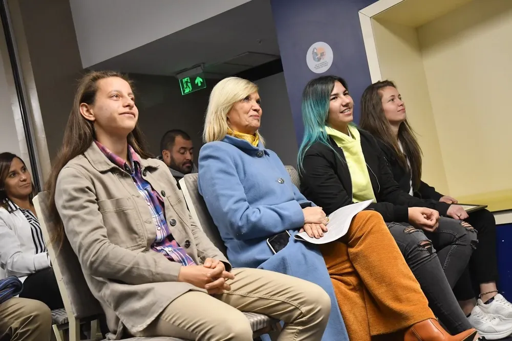 Belén Aquino, Beatriz Argimón, Oriana Fontán y Anabel Ubal