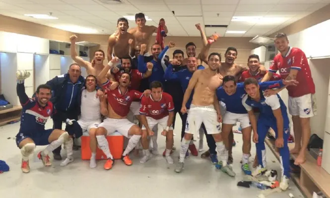 La foto del festejo tricolor