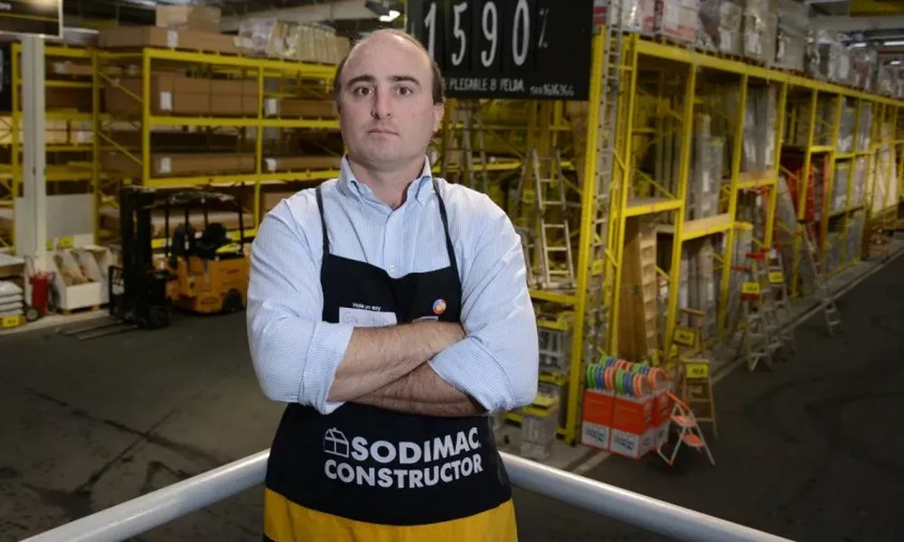 Gregorio Odriozola, gerente general de Sodimac Uruguay