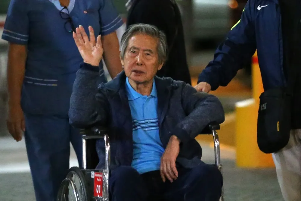 Alberto Fujimori estaba recluido desde 2019