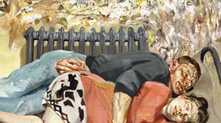 La obra Ib and Her Husband, de Lucian Freud