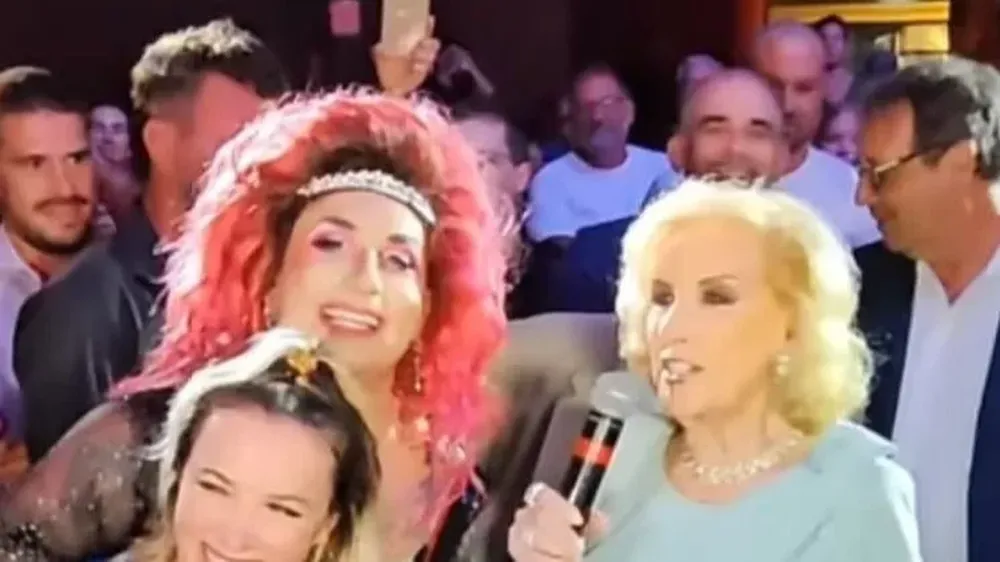 Fede Bal y Mirtha Legrand