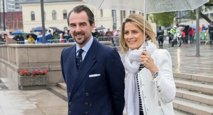 Tatiana Blatnik y Nicolás de Grecia