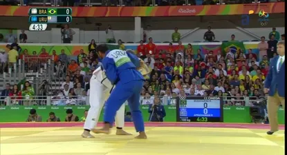 Aprahamian en acción en Río 2016