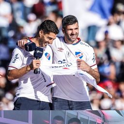 Emmanuel Gigliotti y Luis Suárez Emmanuel Gigliotti y Luis Suárez