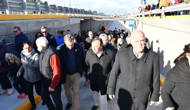 Así son los nuevos pasajes subterráneos en la ruta Interbalnearia