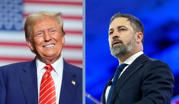 Donald Trump y Santiago Abascal