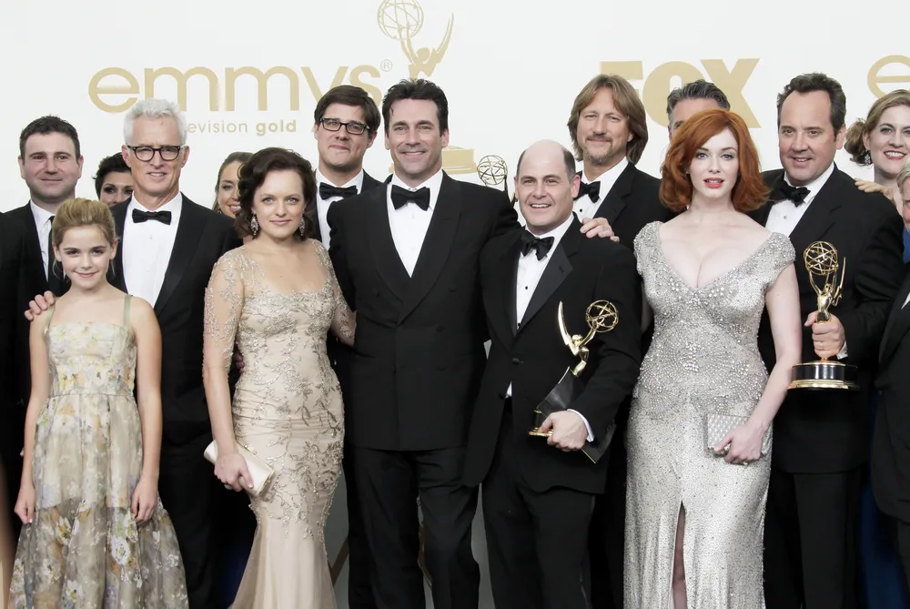Elenco de Mad Men.