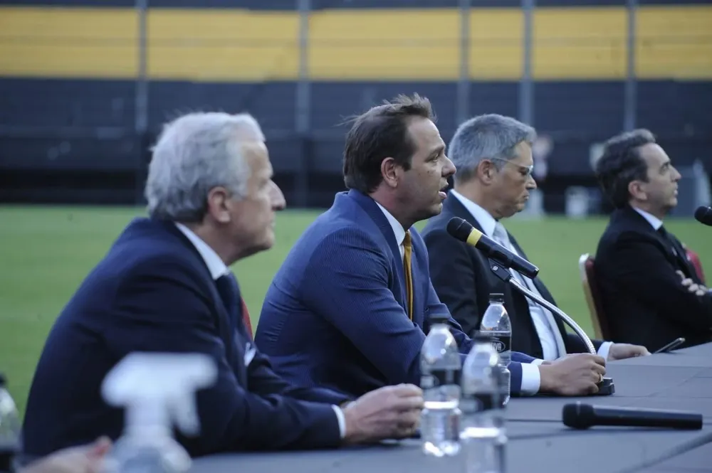 Damiani y Ruglio en diciembre de 2020